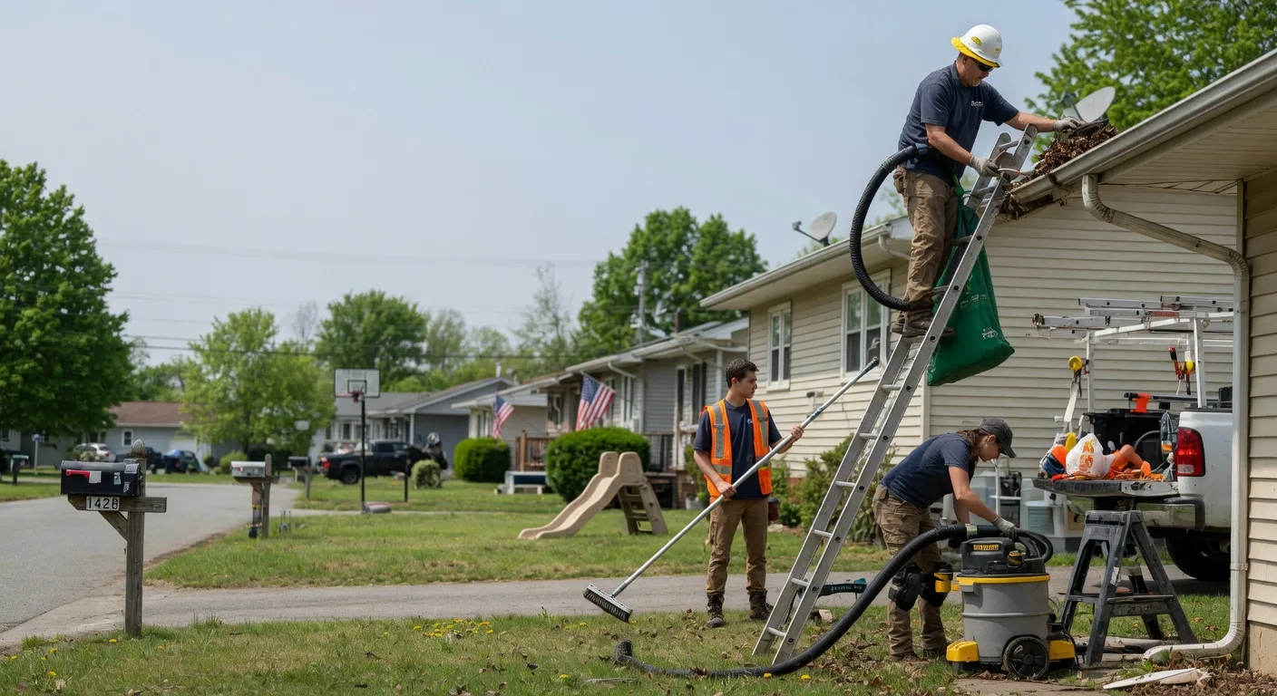 Gutter Installation in Pana, IL near me